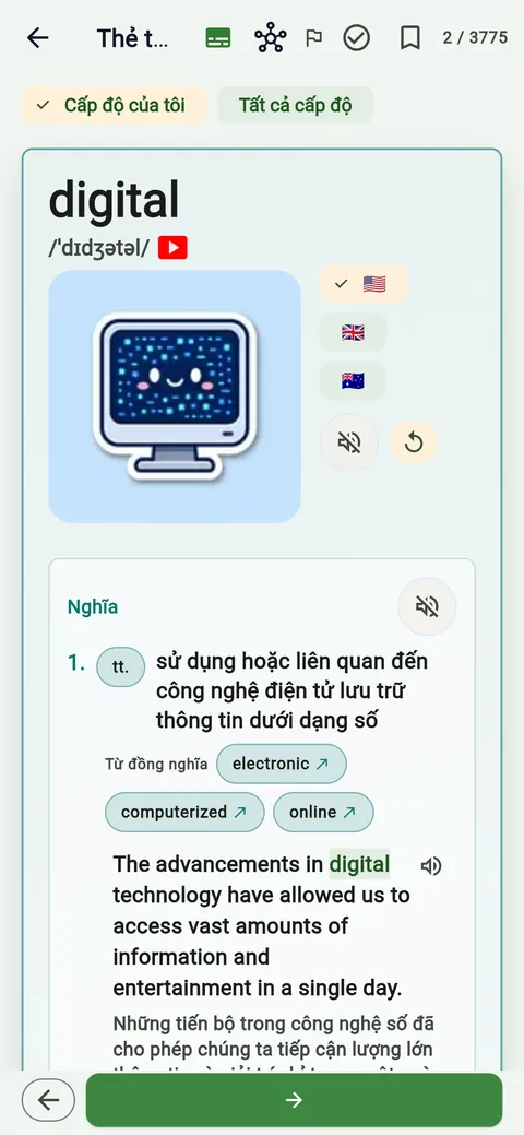 Hệ thống từ vựng