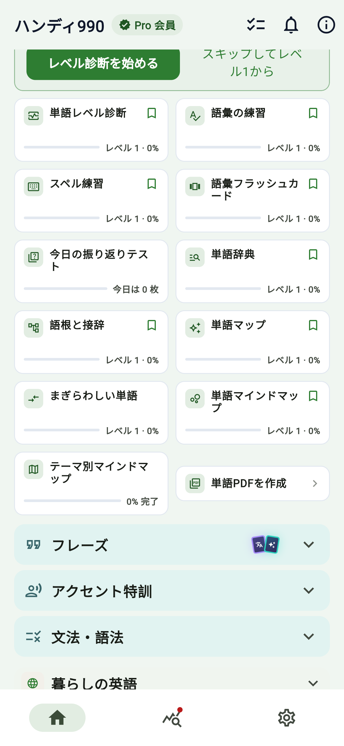 12 の訓練施設、ひとつの大陸